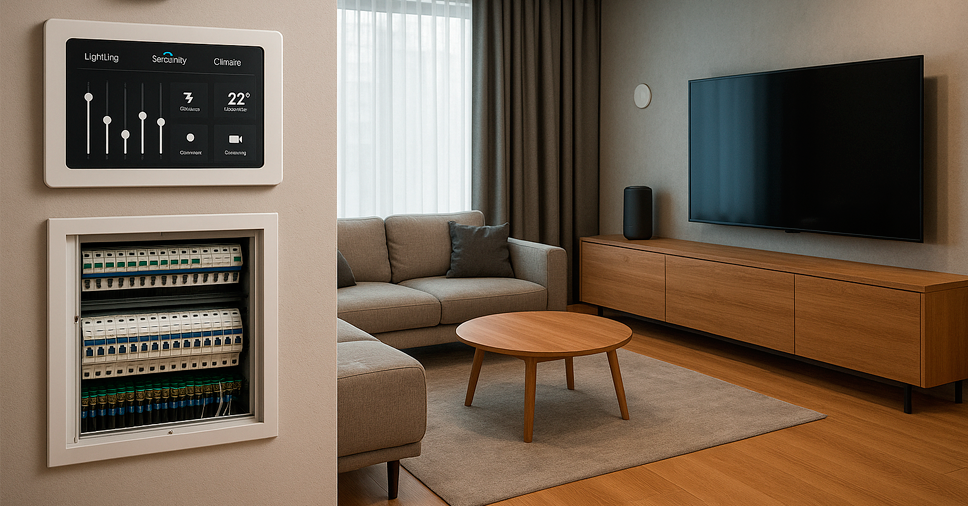 Automação residencial: como integrar quadros elétricos e dispositivos inteligentes
